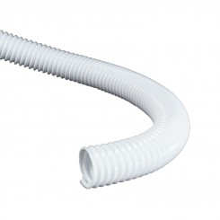 ​PVC slange, pris/m ø51 hvid