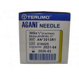 Agani nål 30Gx 1/2 " (0.3 X 13 mm.) 100 stk.