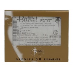 Ballet Nåle F4 Guld  50 stk.