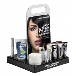 Lash and Brow Bar Display med indhold