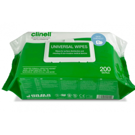 Clinell Universal Wipes 200 stk.