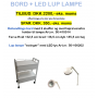 Bord + LED lup lampe